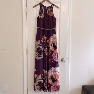 Formal Floral Maxi Dress